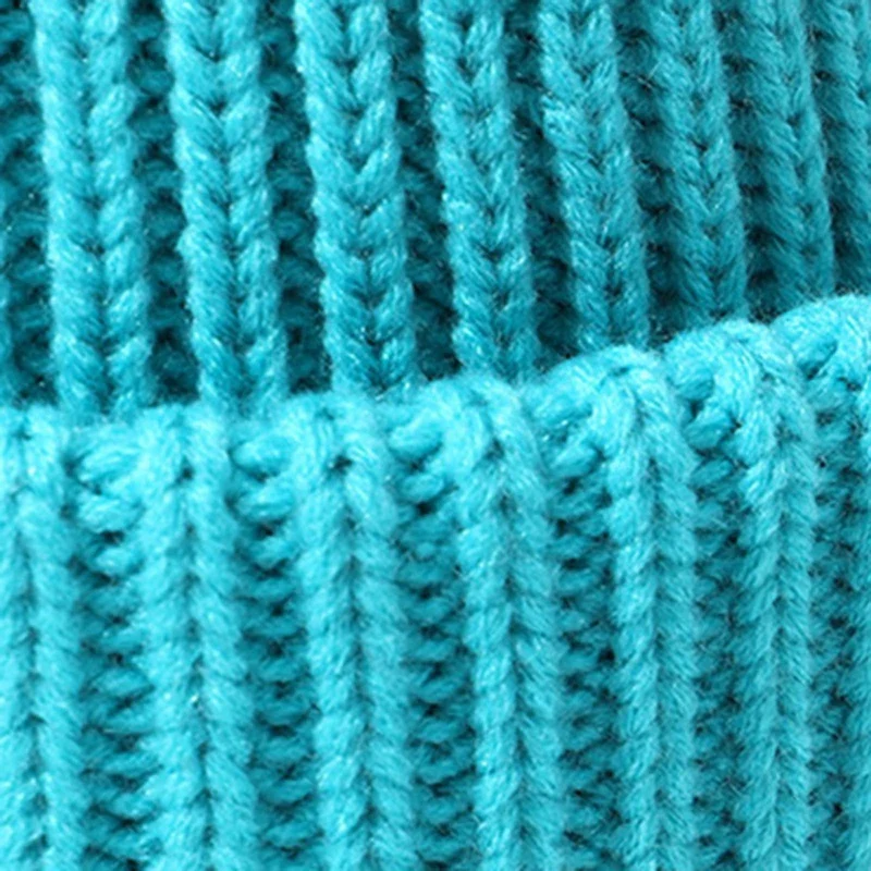 

2021 Winter Women Men Knitted Cotton Hat Beanie Skullcap Sailor Cap Cuff Brimless Unisex Women Embroidered Warm Beanie Hat