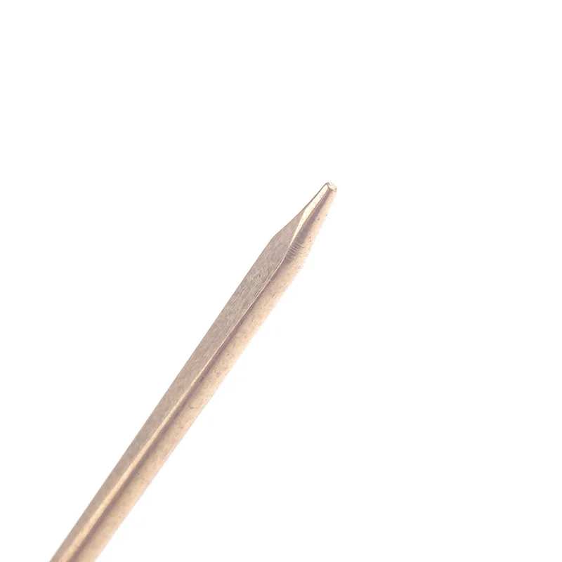 Профессиональная кожаная швейная игла ручная работа латунная плоская головка