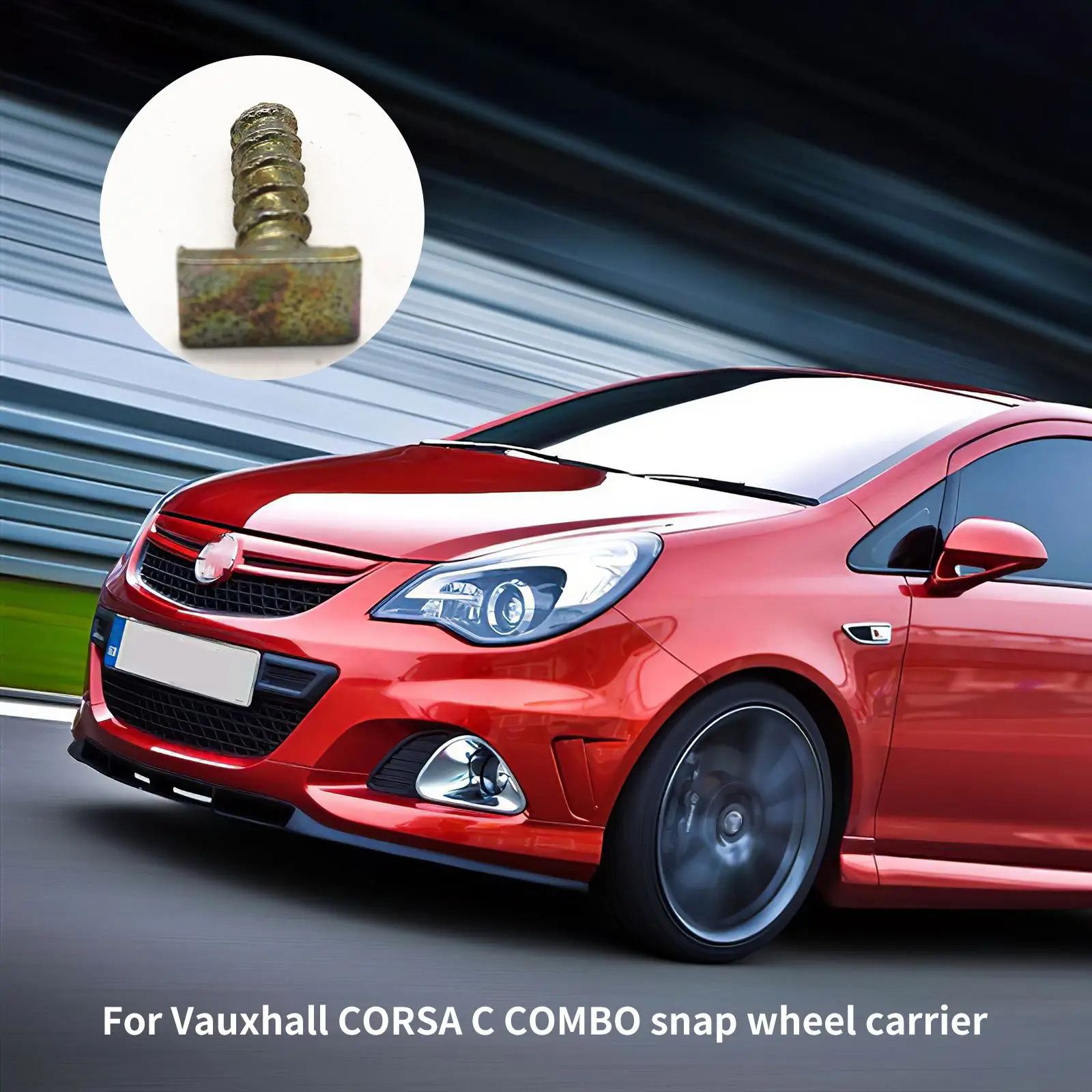 Комплект винтовых гаек 8 шт. комплект прочных насадок с фиксатором для Vauxhall Corsa C