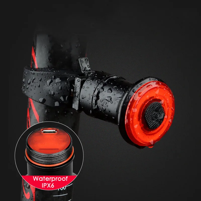 Фонарь велосипедный водонепроницаемый 100 лм 6 режимов | Спорт и развлечения