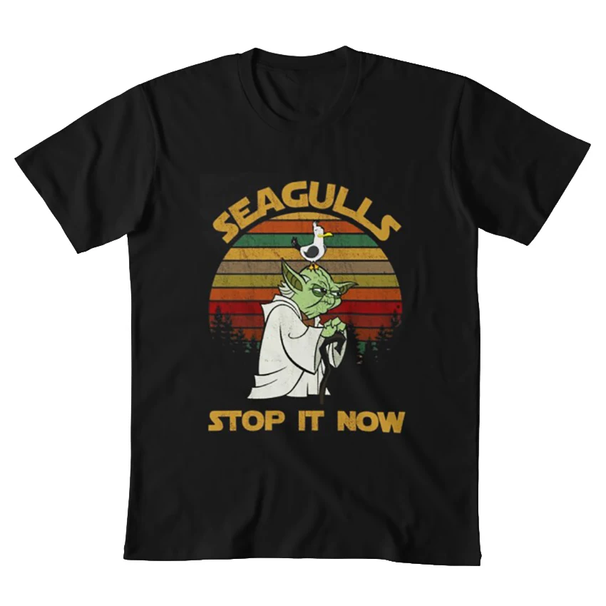 Футболка с чашками и надписью STOP IT NOW | Мужская одежда