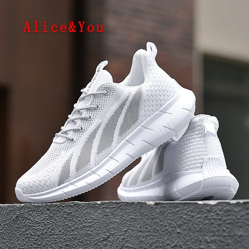 

2021 High Quality Summer Men's Outing Office Jogging Afternoon Tea Dating ALICE&YOU Ultralight Mesh Casual Sports Men's Shoes