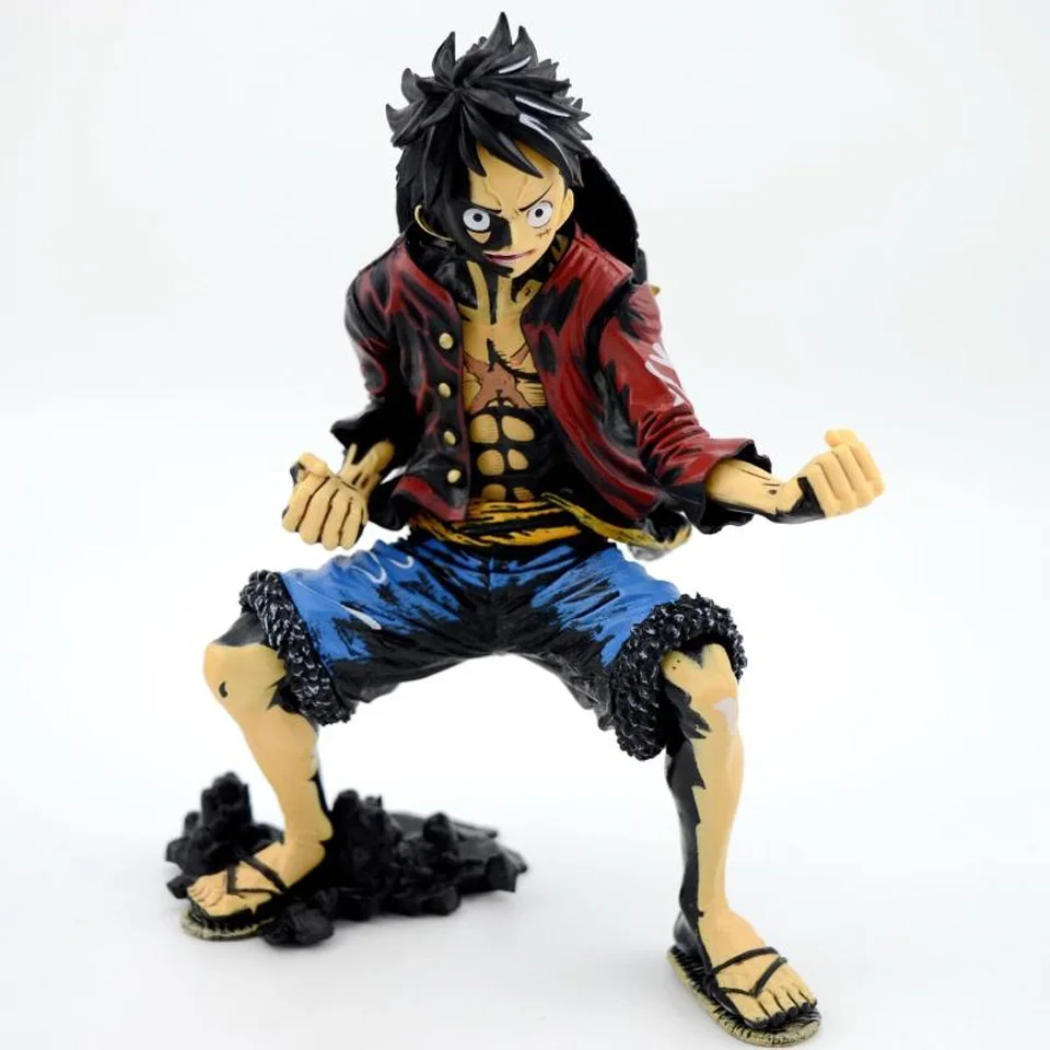 Luffy G with Box Tronzo фигурка аниме одна деталь Обезьяна D Луффи ПВХ фигурка модель игрушки одна деталь Луффи Битва Ver фигурки Прямая поставка - Цвет: Luffy G with Box