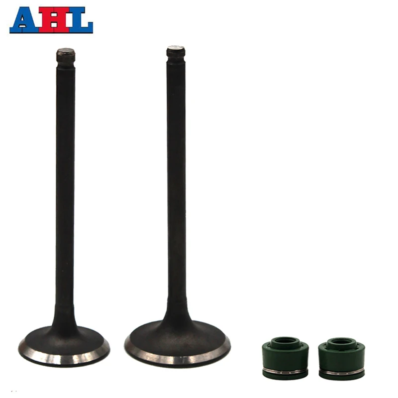 Впускной Выпускной клапан мотоцикла с масляными уплотнениями для YAMAHA TTR250 TT R250 TTR