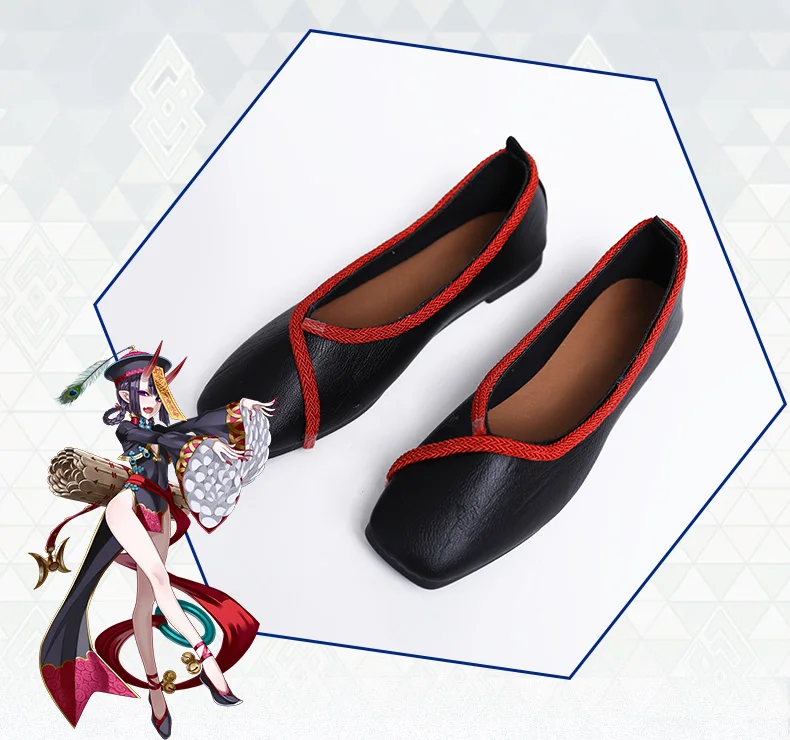 Туфли для косплея RainbowCos0 Fate Grand Order FGO Shuten douji ботинки реквизит Game аниме Хэллоуин |