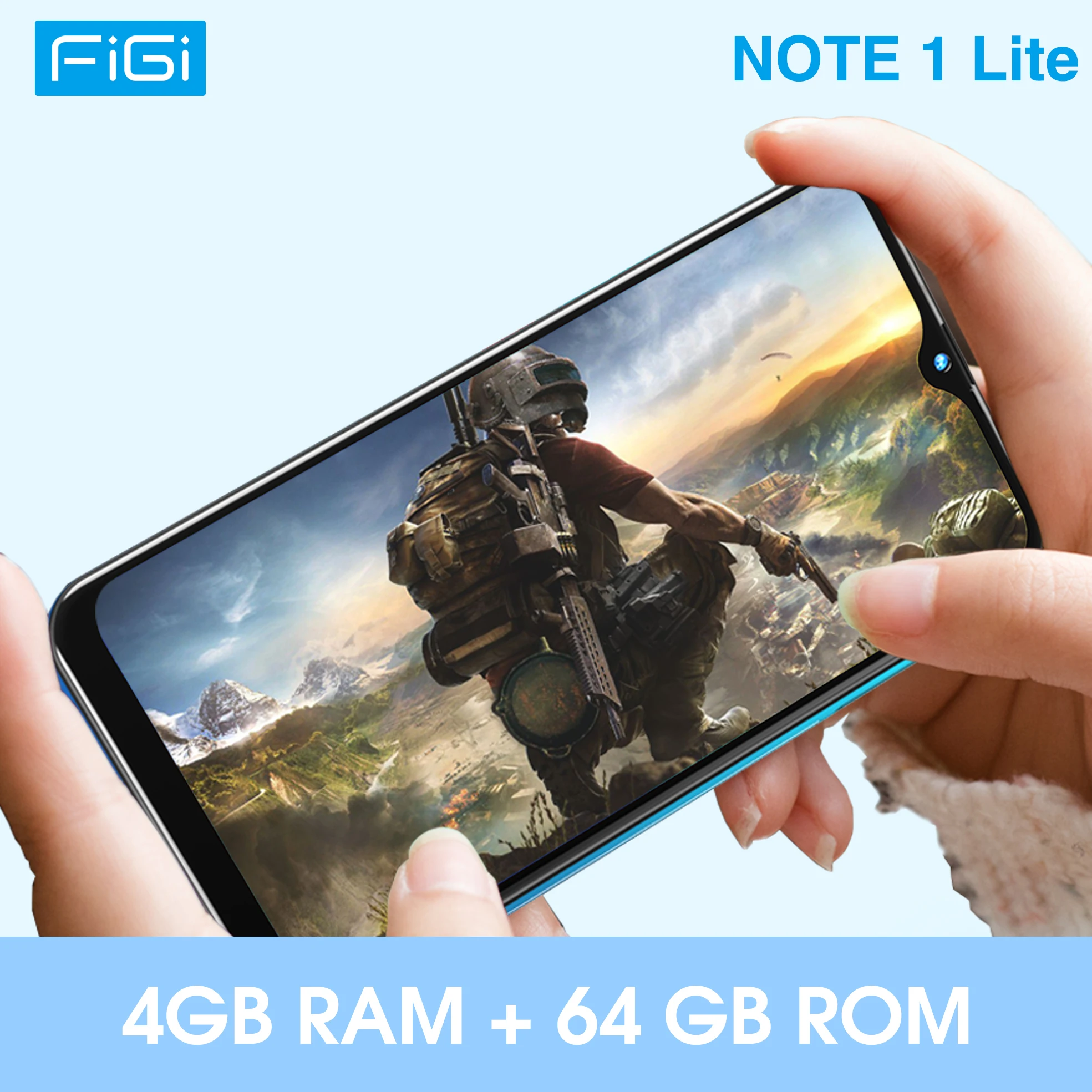 Ceny [W Magazynie] FIGI Note 1 Lite Telefony Komórkowe 4GB 64GB Smartphone Octa Core Telefony Komórkowe 4500mAh Type-c 6.6 Cal Telefon Pełnoekranowy