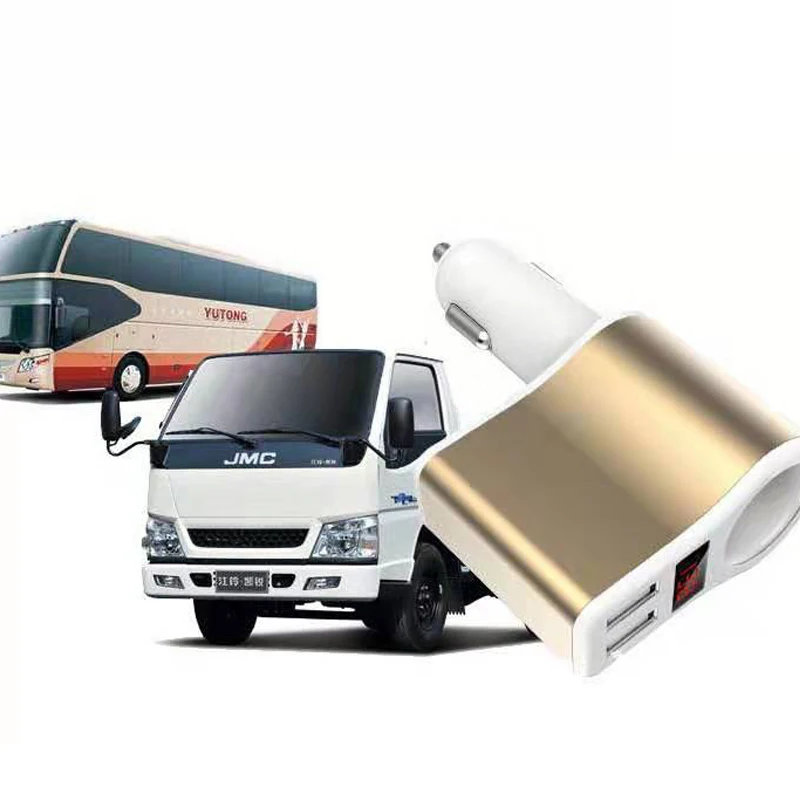 Fiuzd 2.1A прикуриватель зарядное устройство двойной USB разветвитель напряжения