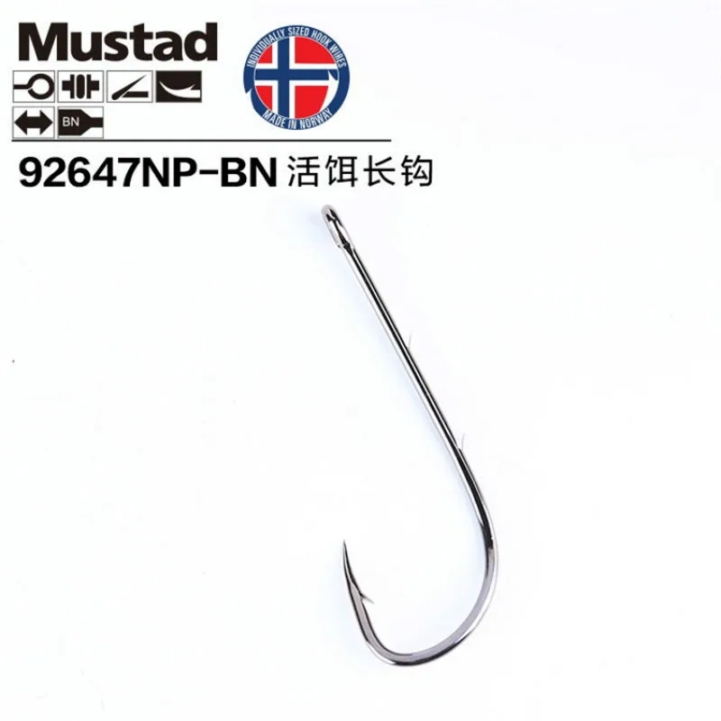 1 упак./лот крючки mustad для Live катушек спининга с 92647-bn# двойной спину, крючки, станок и червь колючая крючки PESCA Рыбная ловля рыбы аксессуары