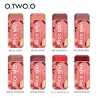 O.TW O.O 3 в 1 губная помада тени для век Румяна естественно Восстанавливающий монохромный крем-румяна улучшающий цвет лица макияж TSLM1