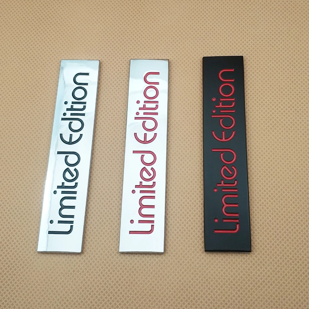 10x Стайлинг автомобиля ограниченная серия металлическая эмблема наклейка на