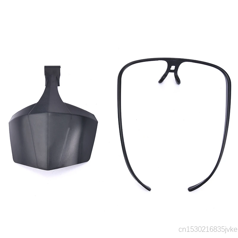 Многоразовая моющаяся противозапотевающая слюнявчик пластиковая защитная