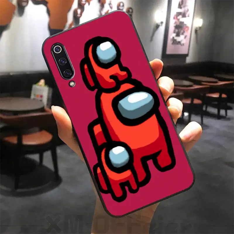 

Hot Game Among Us Phone Case For Xiaomi Note Max Mi 3 7 8 9se Redmi 7 7a 8 8t 9 10 Pro Lite Cases Cover