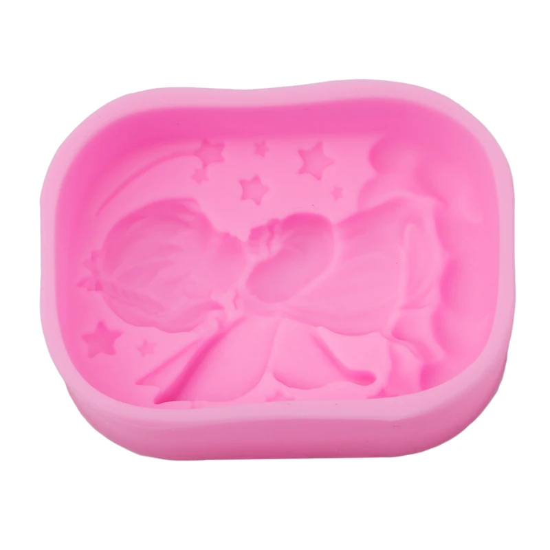 3D форма ангела силиконовые формы для мыла ручной работы формочки торта льда