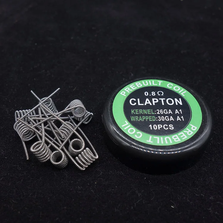 Готовая катушка alien clapton 0 5 Ом tiger fused готовая проволочная корт/лот для атомайзера