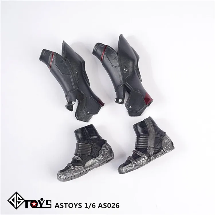 1/6 Scale Male Shoes Falcon War Combat Boots Shoes PVC Model Toy for 12 inches Action Figure