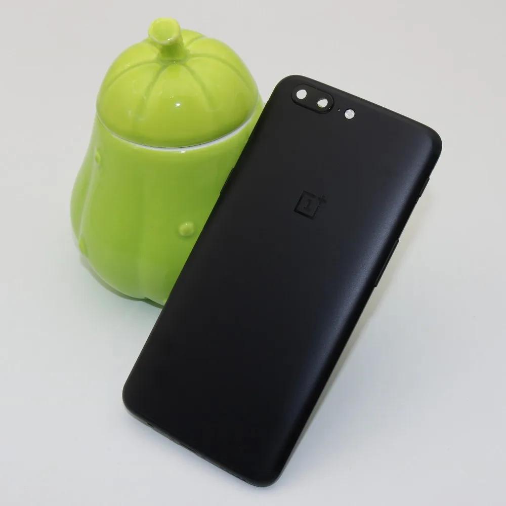Задняя крышка аккумулятора для Oneplus 5 A5000 сменный корпус с кнопками регулировки
