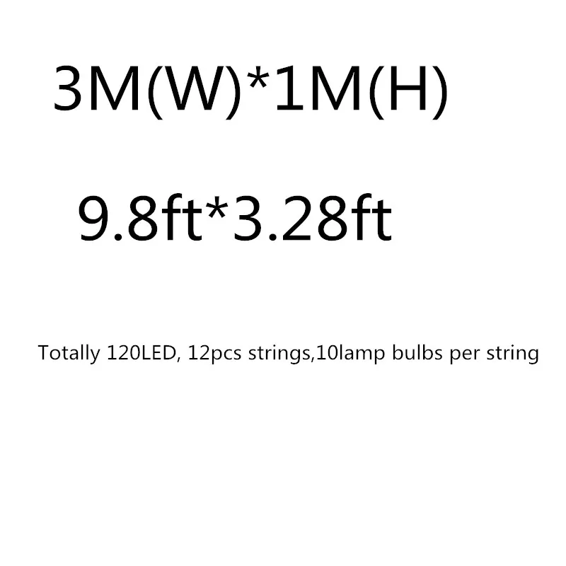3-1M AC220V 3 м ширина х 2 м высота 180LED рождественские гирлянды Рождественский светильник вечерние сад свадебный декор занавес Сказочный светильник s - Испускаемый цвет: 3-1M