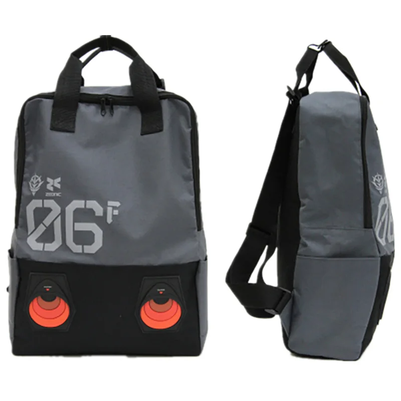 

GUNDAM MS-06F Cosplay Canvas Backpack Students Shoulders Bag Schoolbags Laptop Bags
