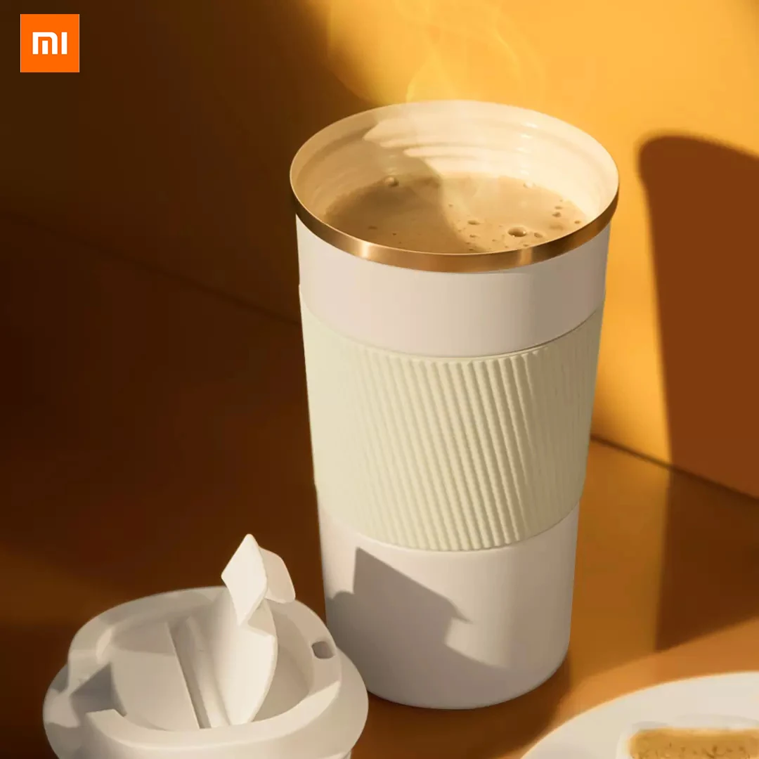 Изоляционная кофейная чашка Xiaomi Youpin Кокосовая молочная белая керамическая