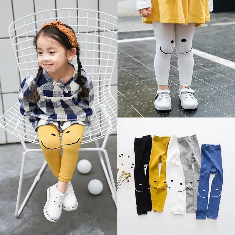 Леггинсы для девочек возрастной потенции хлопковые штаны с мультяшным