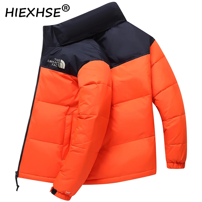 

2021 Men's Winter Leisure Thicken Warm Waterproof Double-sided Wear Coat New Windproof Jacket Hat Coat Jacket S-3XL