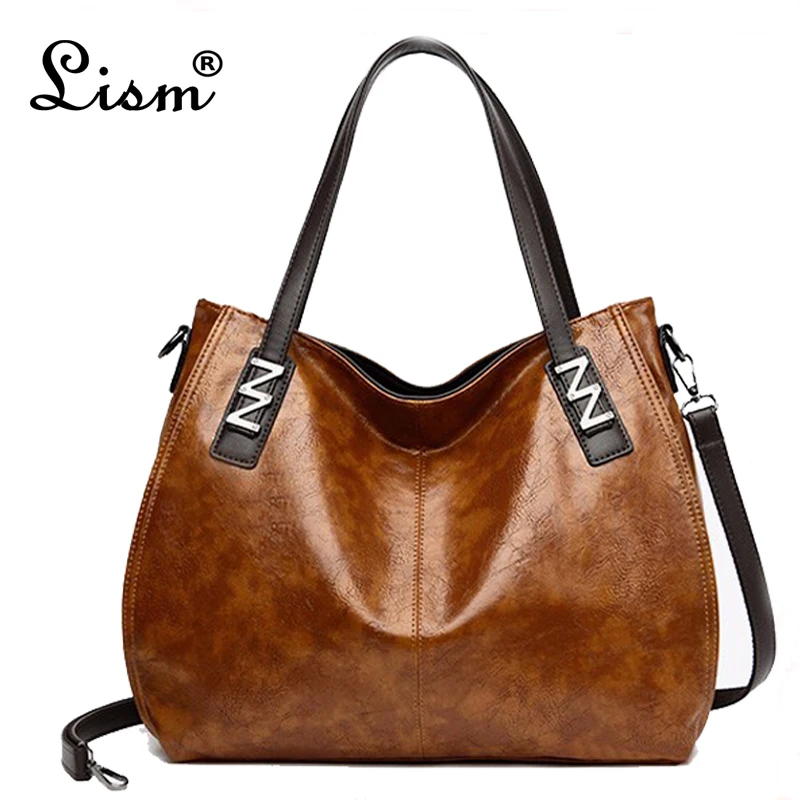 Винтажные многофункциональные женские сумки 2019 кожаные вместительные школьные