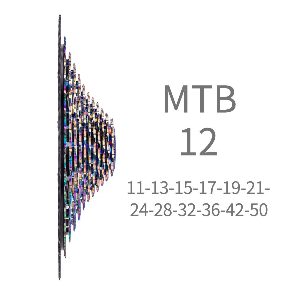 ZTTO MTB велосипед 12 Скорость 11 50 т Кассетный Сверхлегкий s свободного хода k7