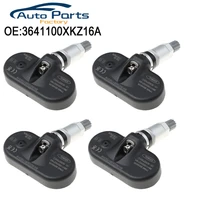 4pcs new high quality tire pressure sensor tpms for great wall haval h6 434mhz 3641100xkz16a car accessories