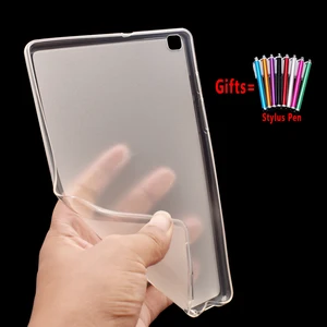 Чехол для Samsung Galaxy Tab A 8,0, 2019, T290, T295, SM-T290, SM-T295, мягкий силиконовый чехол для планшета, чехол + стилус