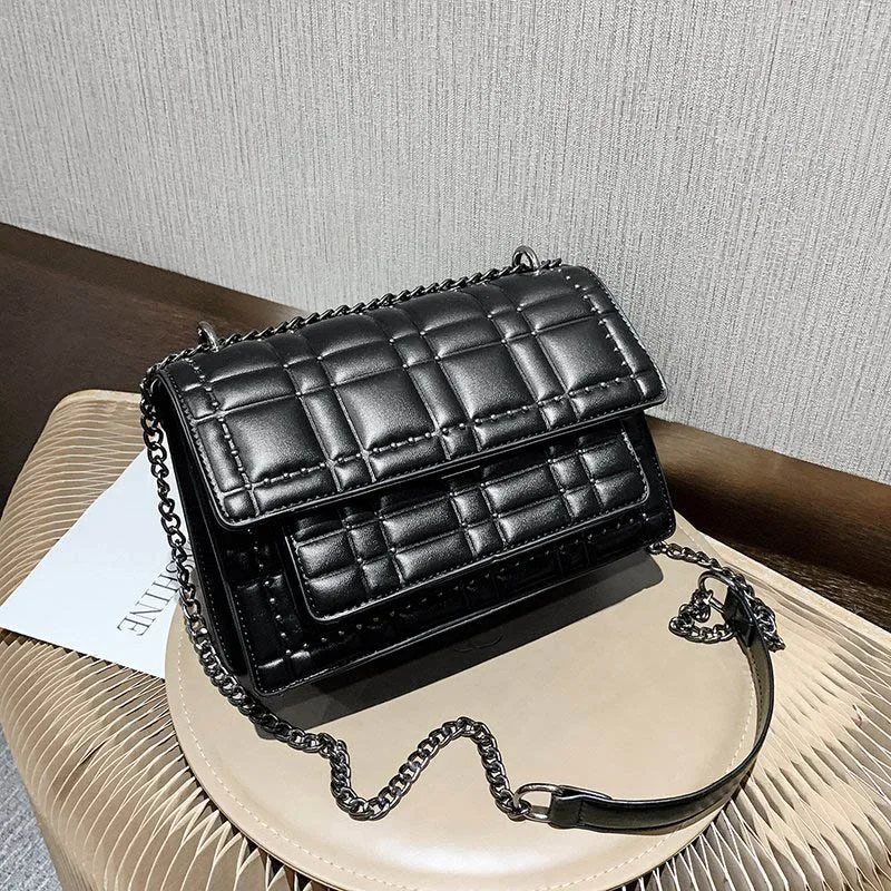 

Rivet Design PU Leather Crossbody Bags For Women 2020 New Brand Luxury Shoulder Bag Female Handbags Women's Cross Body Bag Purse