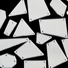 30 шт.компл. популярное зеркало пришить стразы с отверстиями акрил, плоский с одной стороны Блестящий пришить Камень для украшения платья