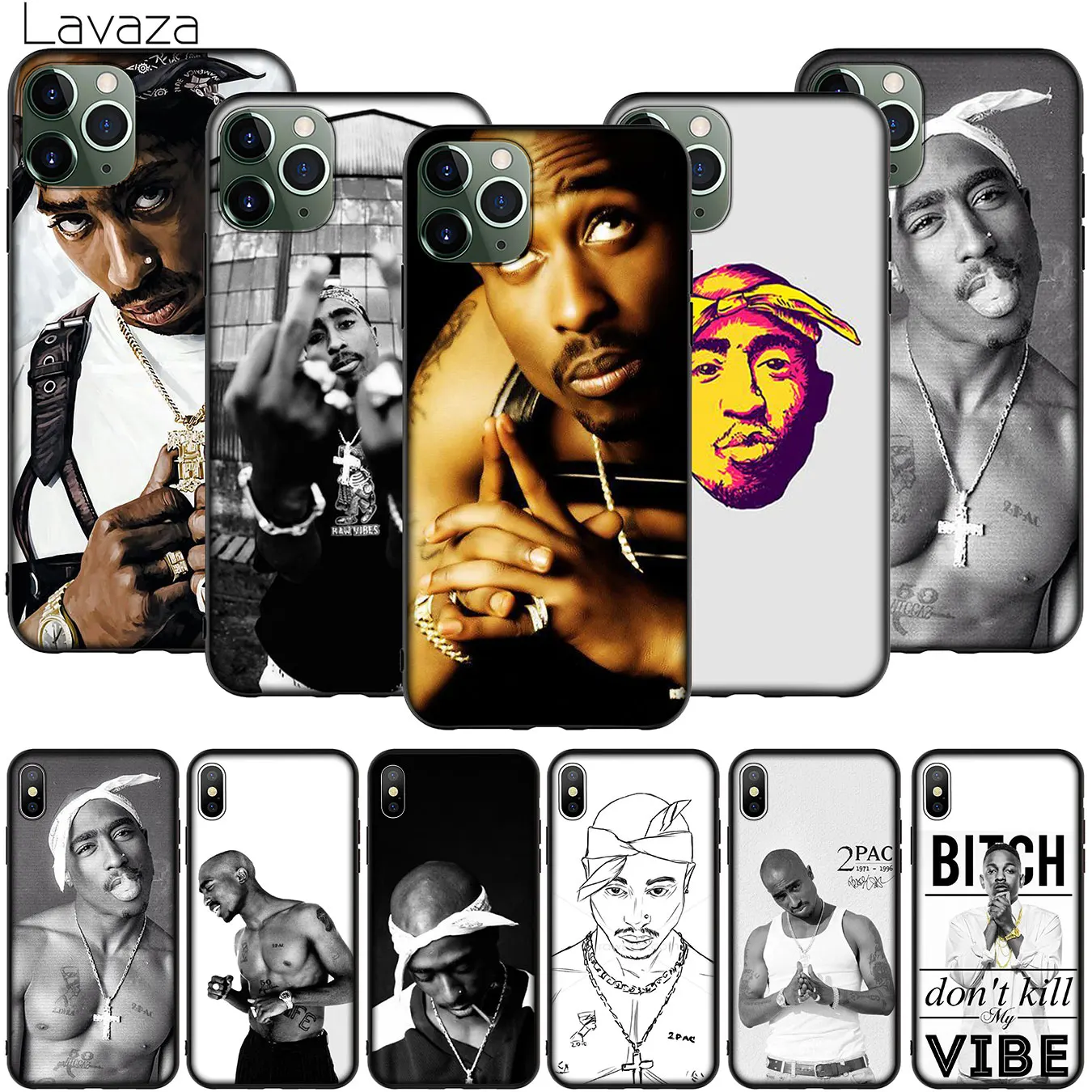 Чехол для телефона 2Pac Tupac Pop iPhone XR X XS 11 Pro Max 10 7 8 6 6S 5 5S SE | Мобильные телефоны и