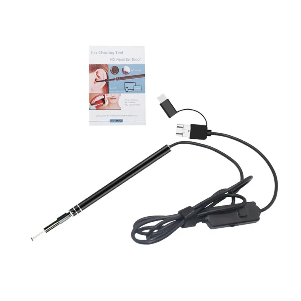 5 мм цифровой светодиодный отоскоп ушной воск набор для удаления ушного воска