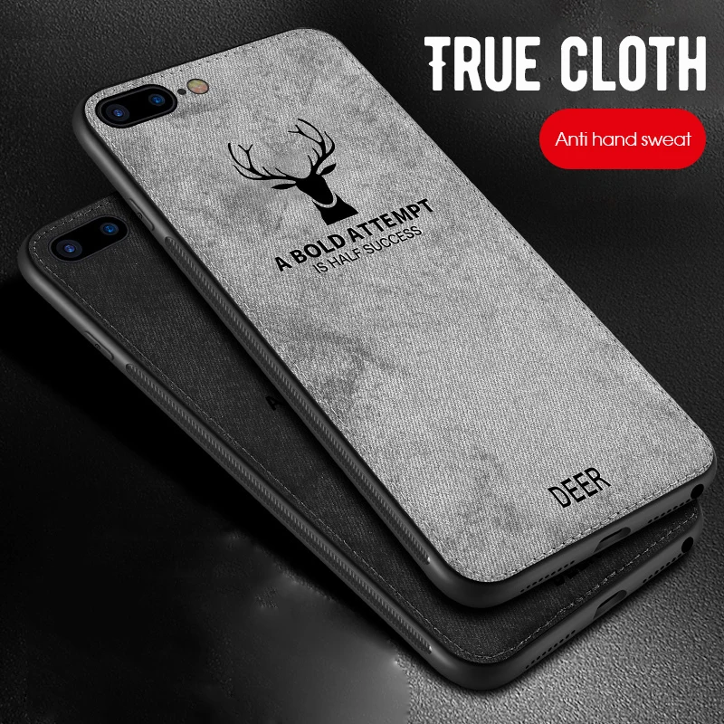 

Luxury Phone Case for iPhone 13 12 11 Pro Max 7 8 6 6s Plus X XS Max XR Cloth Texture Cover Capa Fabric Canvas Protective Coque
