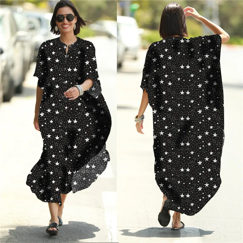 Женская Длинная накидка на купальник привлекательное Макси Платье с пуговицами V