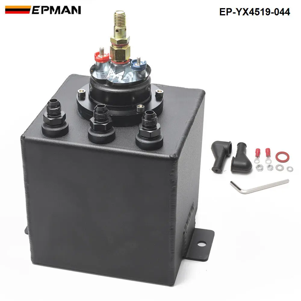 

Universal 2L Aluminium Oil Catch Tank/Fuel Cell/Fuel Tank/Fuel Can with 044 Fuel Pump EP-YX4519-044