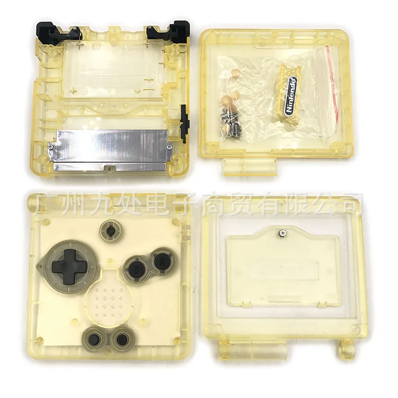 Для GameBoy Advance SP Classic clear Ограниченная серия сменный корпус оболочка экранная линза для GBA SP Корпус чехол Крышка