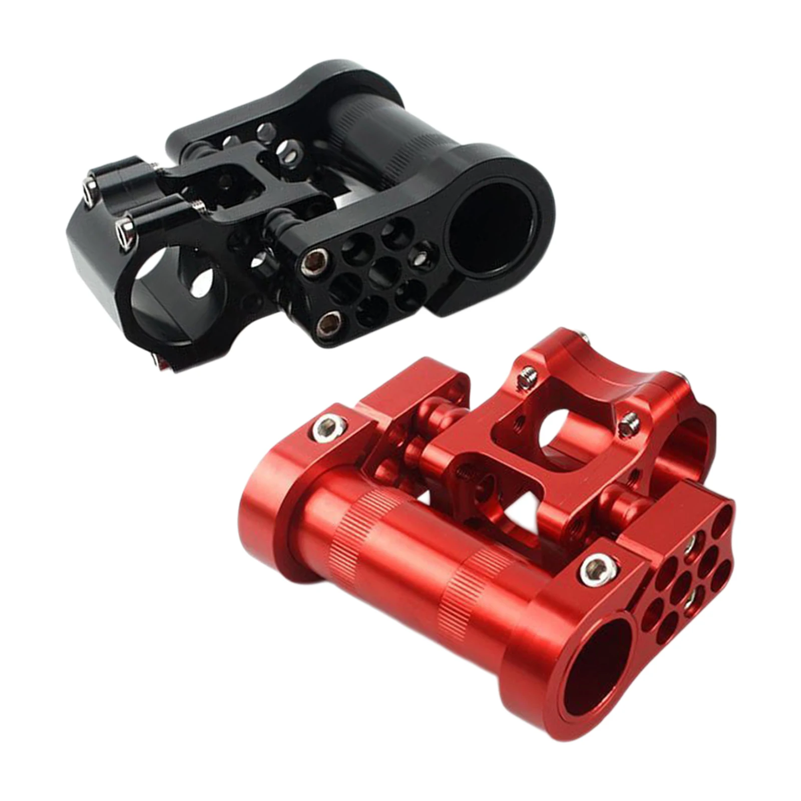 

Bicycle Handlebar Extension Adjustable Double Stem Folding Bike Stem Riser Bicycle Handlebar Stem Extender 25.44mm