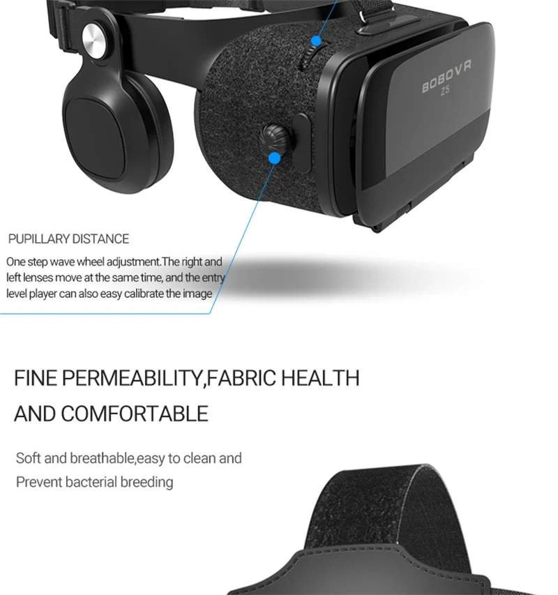Виртуальная реальность 3D видео VR очки шлем vr гарнитура для ПК игры Смарт телефона