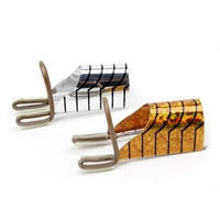 zinxin 5pcsbox extension reusable metal aluminum nails uv gel silver golden manicure tips guide builde nail art pro tools kit