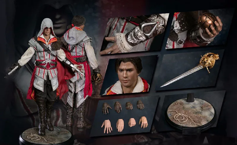 

DAMTOYS 1/6 DMS012 Ezio Figure Model 12'' Male Soldier Action Body Full Set Toys for Collection