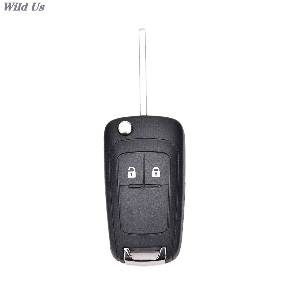 

2 Button Flip Remote Key Case Shell for Chevrolet Epica LOVA Spark