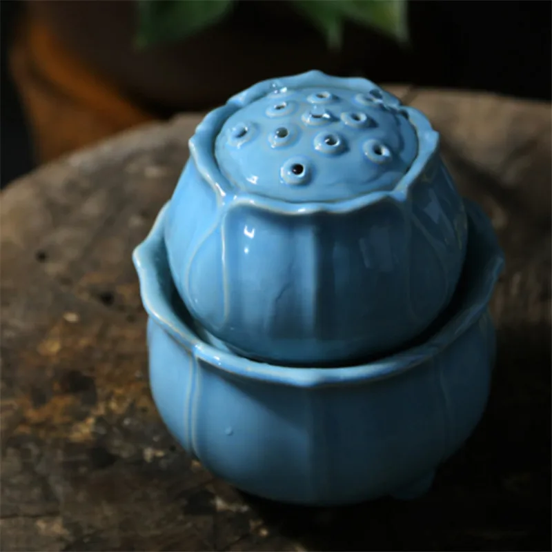 Керамический фонтан воды лотоса фэн шуй украшения офисные настольные водные