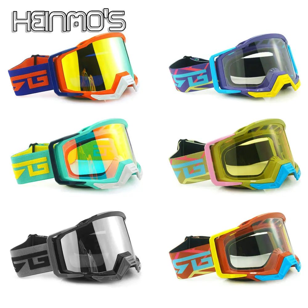 

Motorcycle Glasses Skiing Windproof Goggles Motocross Off Road Dirt Bike Goggle Eye Protect Cover Eyewear For Man Woman Blinkers