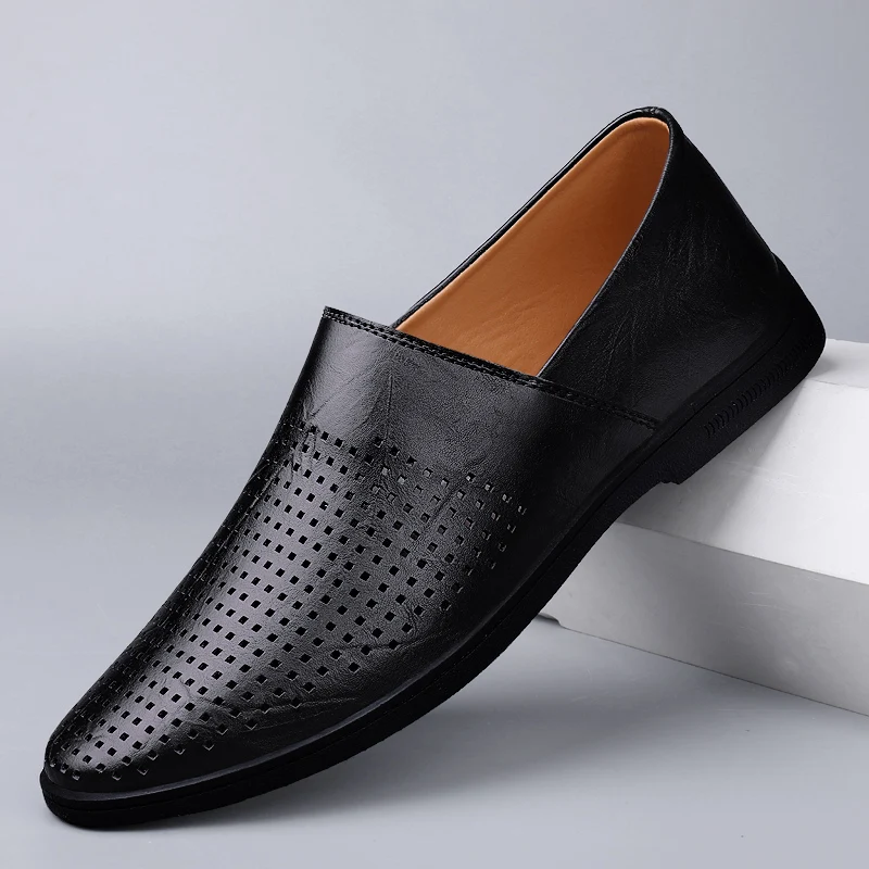 

2021 Men Sandals Soft Casual Roman Shoes Outdoor Breathable Mens Sandals Summer Comfortable Light Fashion Sandalias Hombre