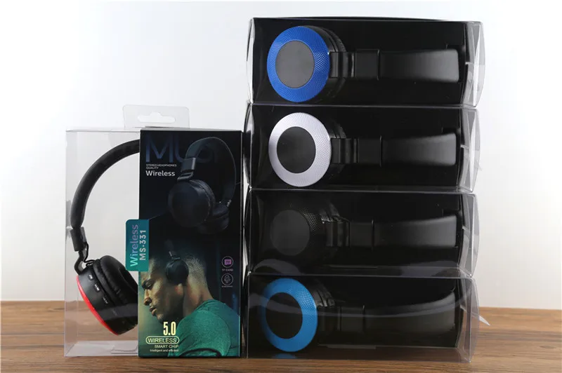 Новое поступление стерео наушники Беспроводная гарнитура Bluetooth 5,0 модные наушники с микрофоном аудио MP3 Play для iPhone samsung PC