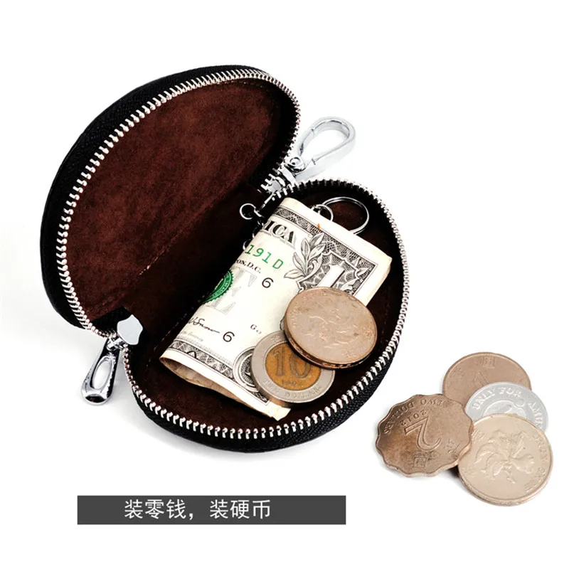 Genuine Leather Keychain holder Organizer Wallet Car Automobie Key Pouch Men Women originality Housekeeper Keys Bag | Багаж и сумки