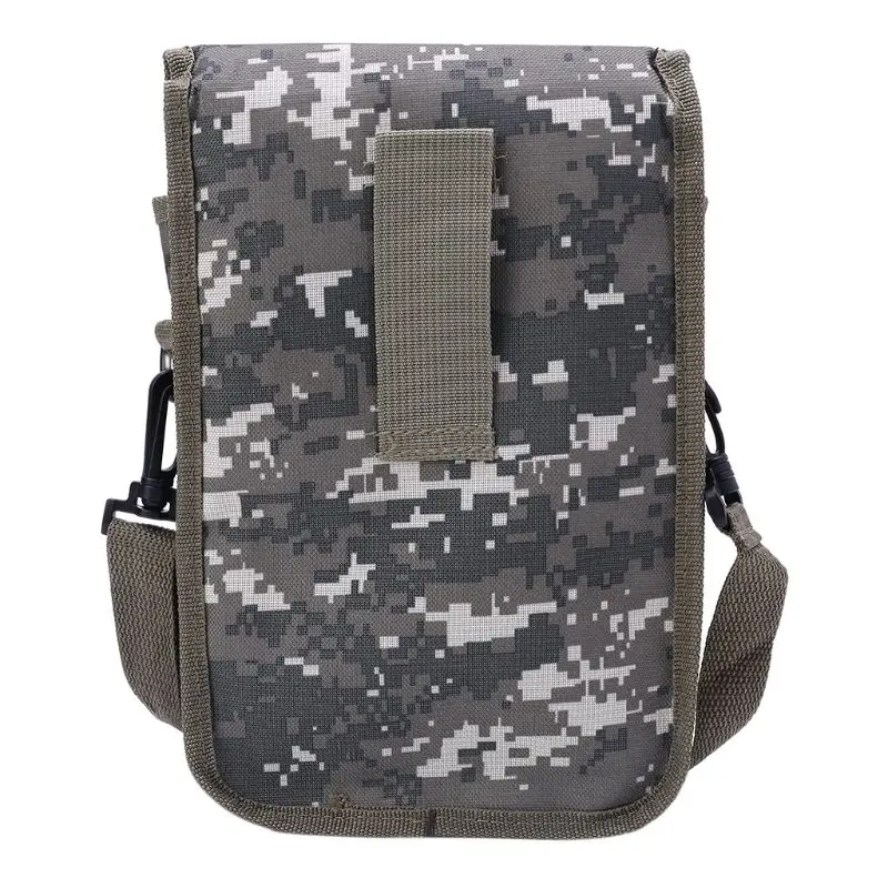 

PXPD Metal Detector Bag Camo Oxford Waist Shoulder Belt Pouch Good Luck Gold Nugget Bags For Metal Detecting