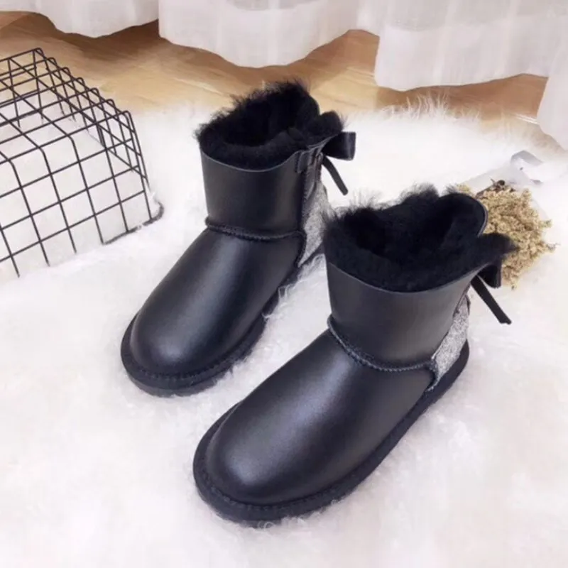 Новые модные австралийские сапоги высококачественные зимние из натуральной