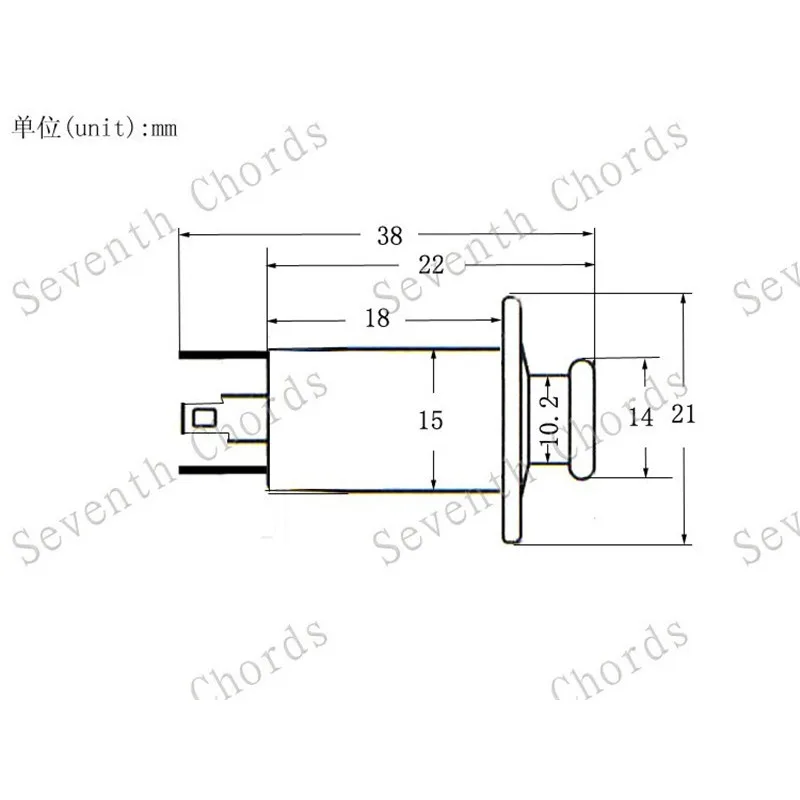Выходной концевой эквалайзер для бас гитары 1/4 дюйма Джек 6 35 акустической разъем